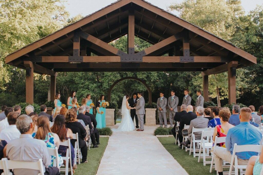 Katy Wedding Minister officiant at The Springs Venue Katy, Texas